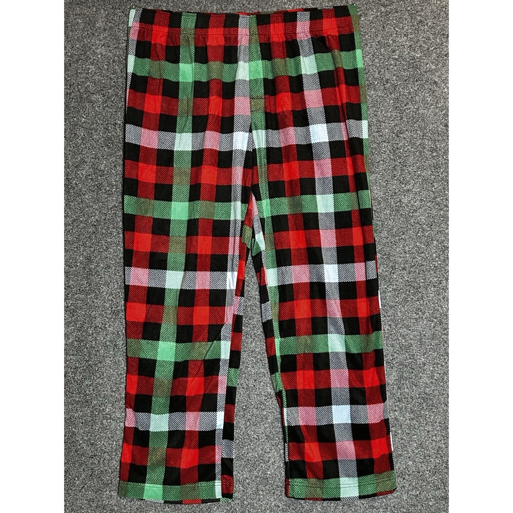 Men's Holiday Christmas Fleece Pants - Size XL - Wondershop By Target Red/Gr/Blk